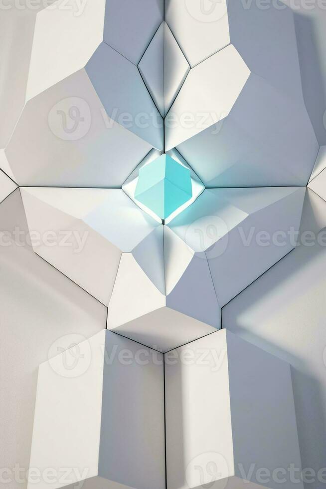 wit geometrie structuur 3d modern achtergrond foto