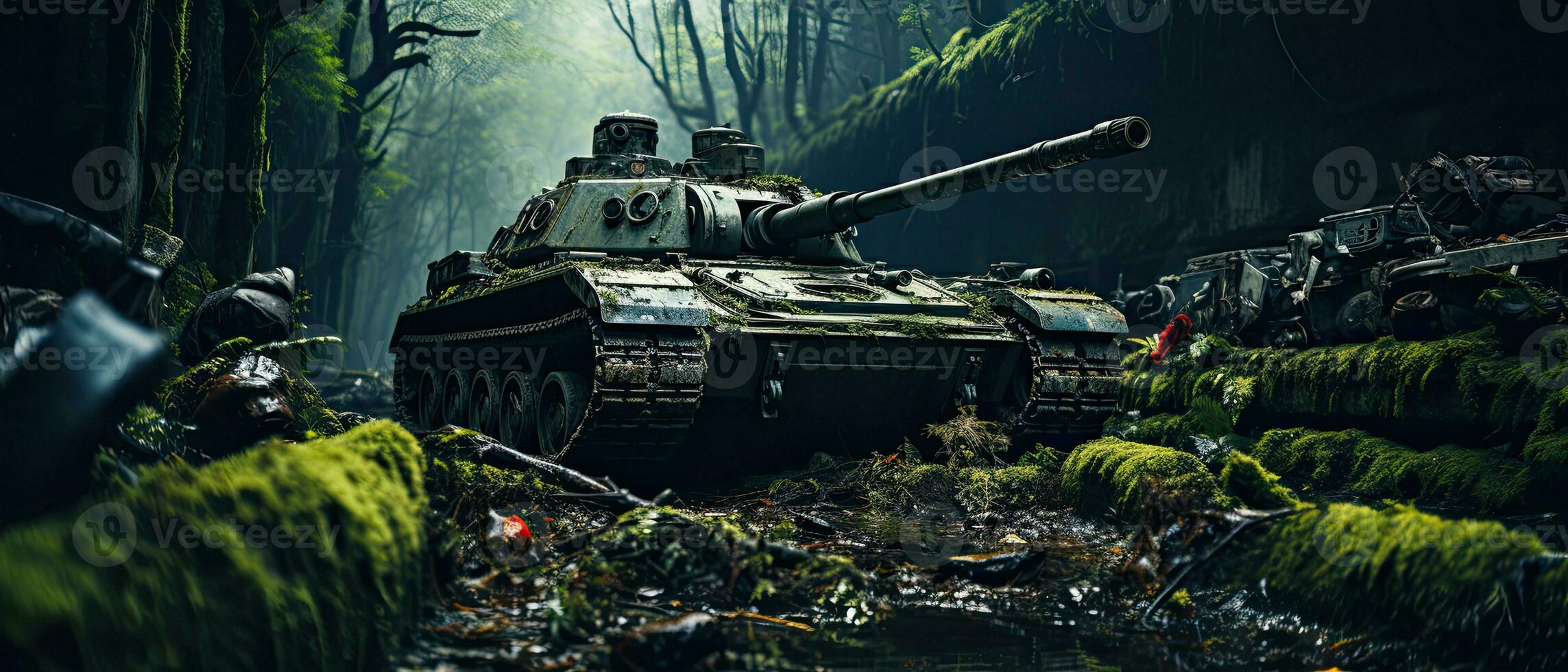 tank panzer leger geweer post Apocalypse landschap spel behang foto kunst illustratie Roest