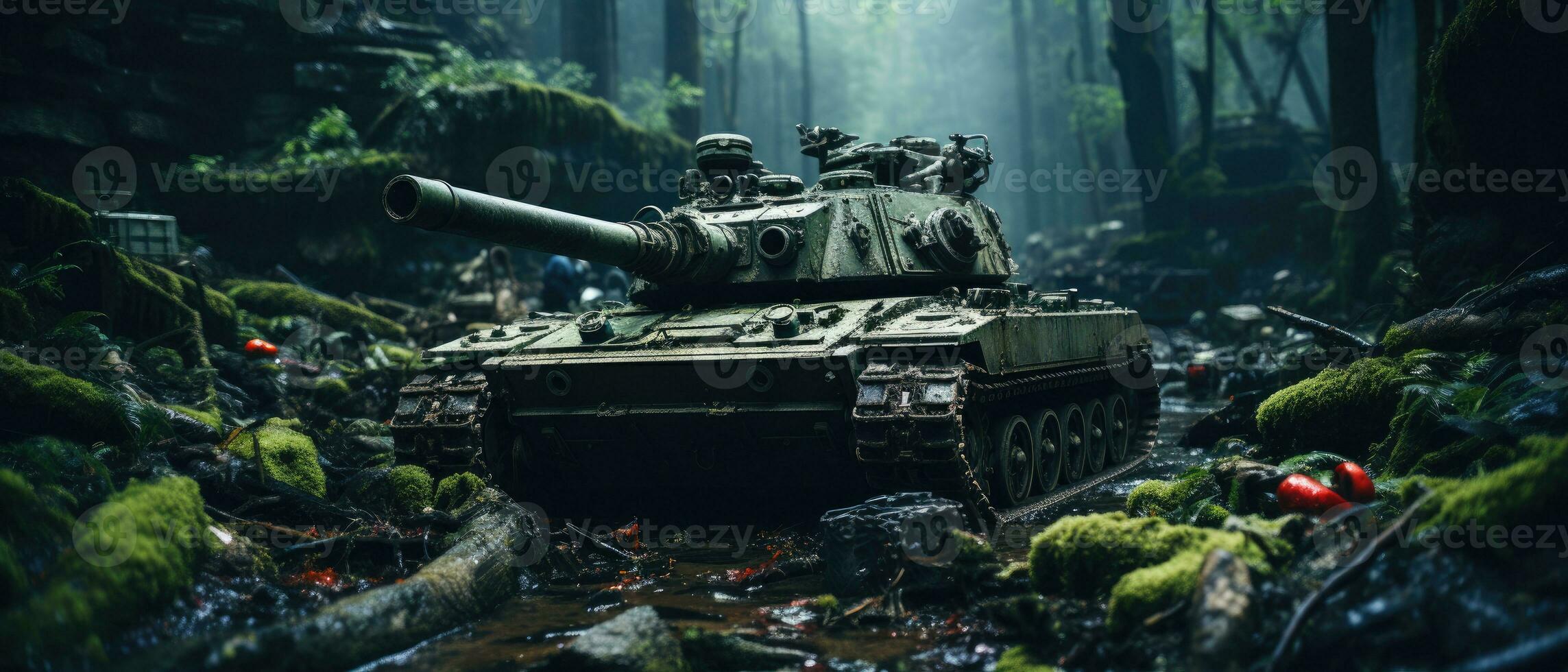 tank panzer leger geweer post Apocalypse landschap spel behang foto kunst illustratie Roest