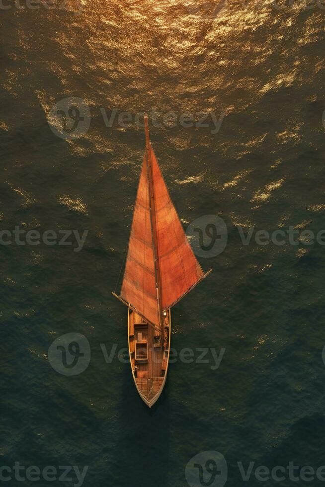 jacht boot zee het zeilen wind snelheid navigatie vrijheid ontspanning stromen romantisch fotografie antenne foto