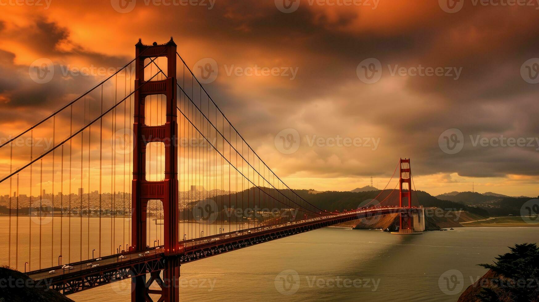 brug brooklynn zonsondergang zon stilte zen vredig landschap vrijheid mooi behang foto