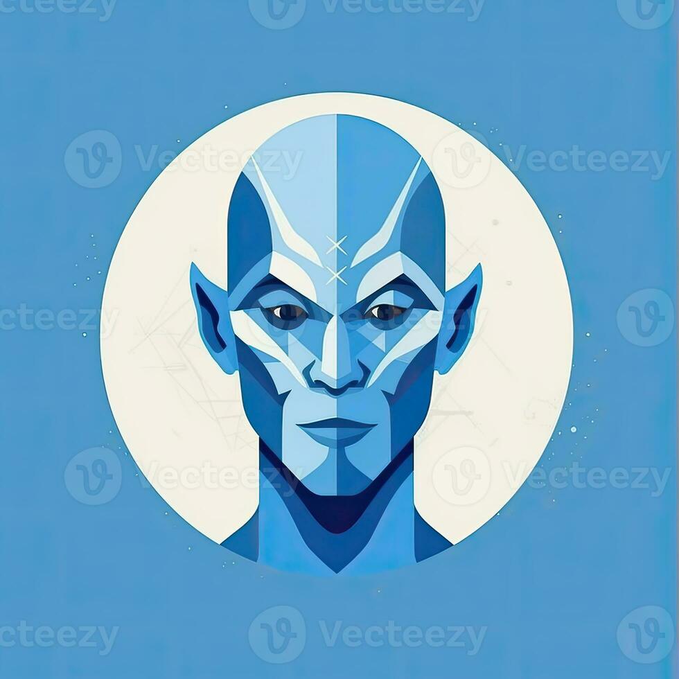 avatar portret logo tatoeëren poster pixel kunst illustratie voxel grafisch foto