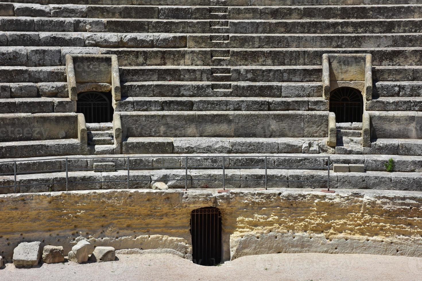 italië, lecce, stad met barokke architectuur en kerken en archeologische overblijfselen. foto