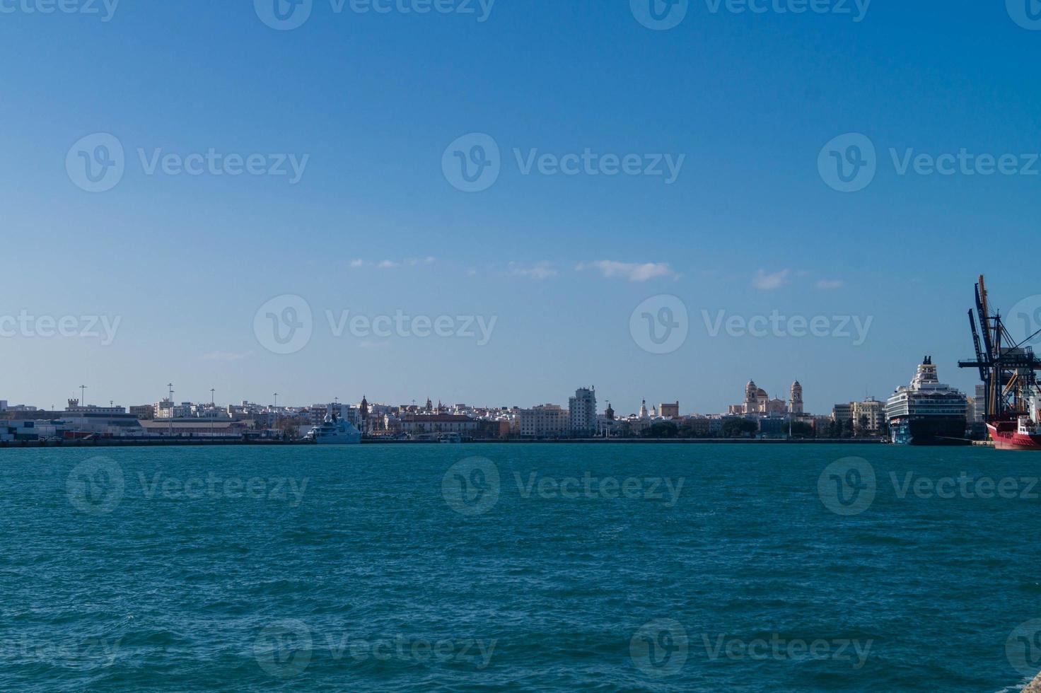 de stad cadiz spanje andalusië foto