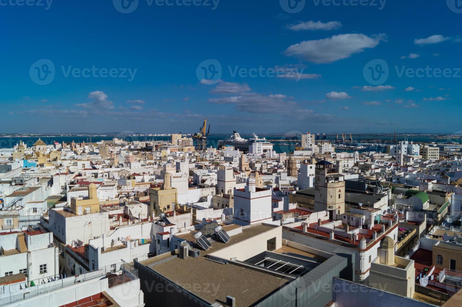 de stad cadiz spanje andalusië foto