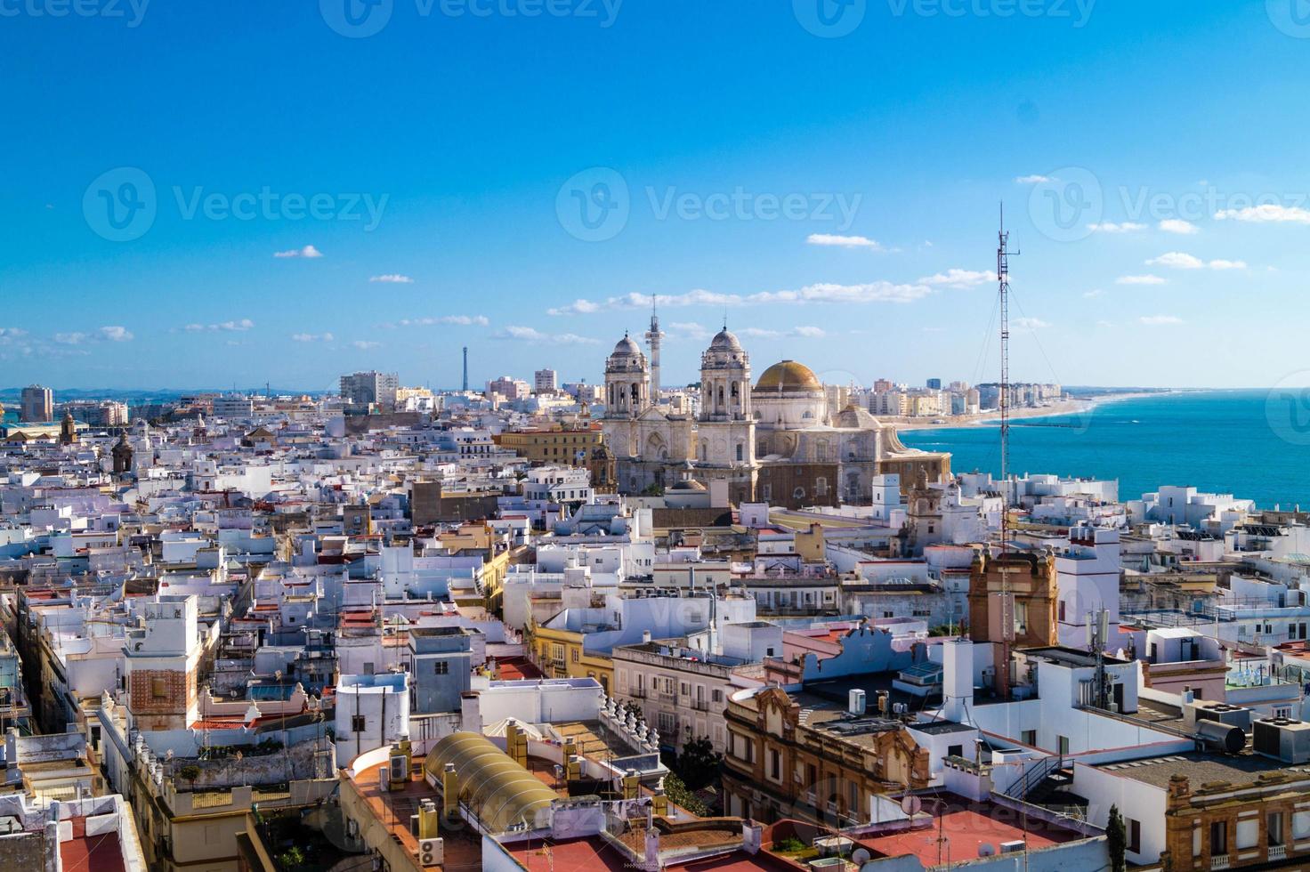 de stad cadiz spanje andalusië foto