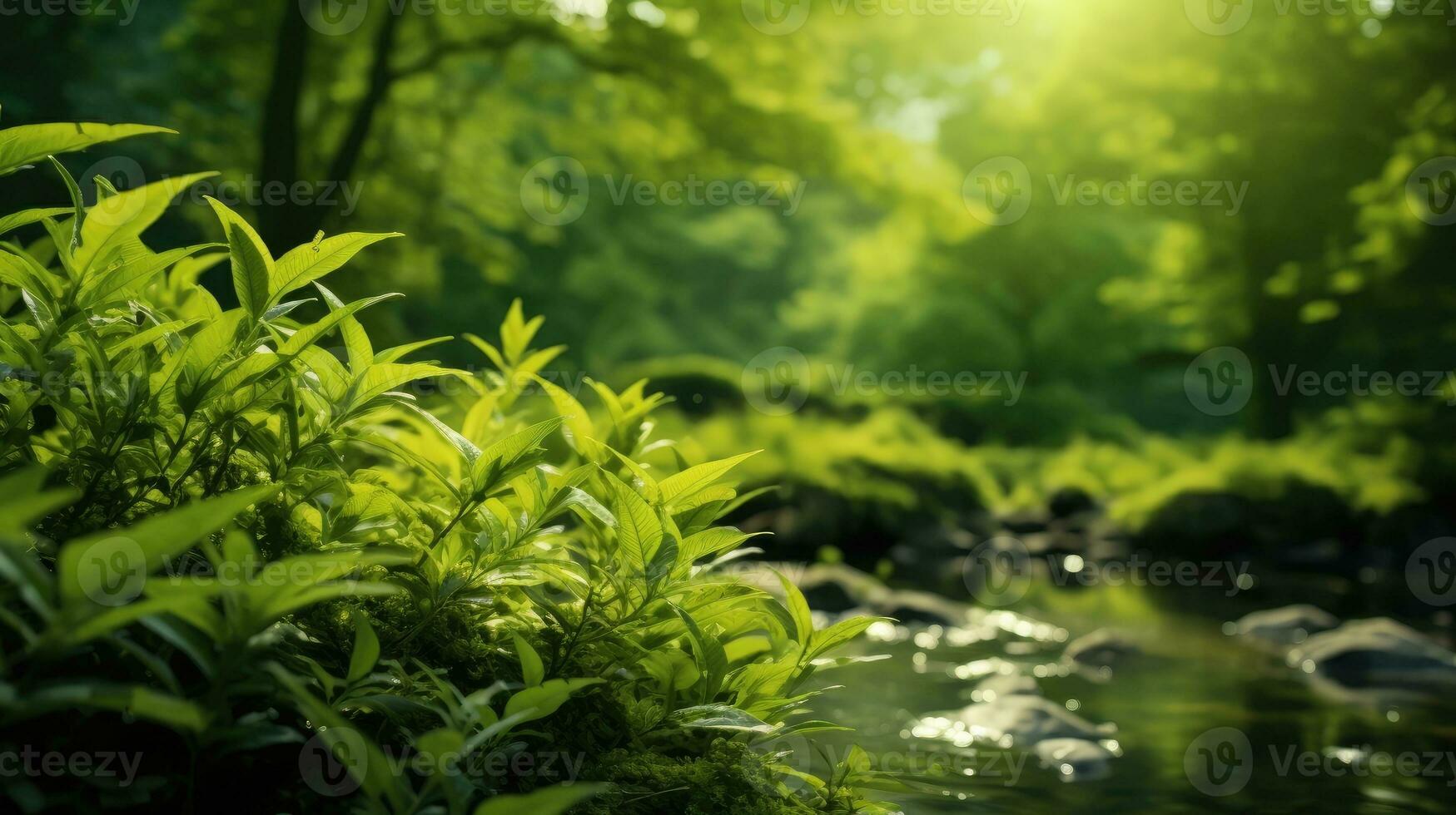 natuurlijk achtergrond ai gegenereerd foto