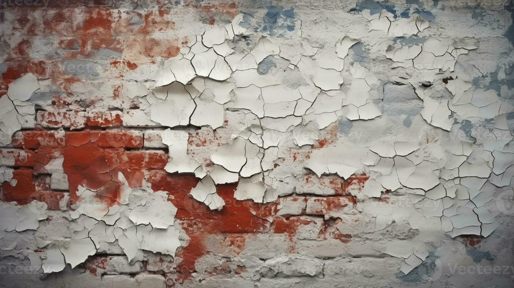 abstract steen muur oud gebrandschilderd stucwerk textuur, kopiëren ruimte, ai generatief foto
