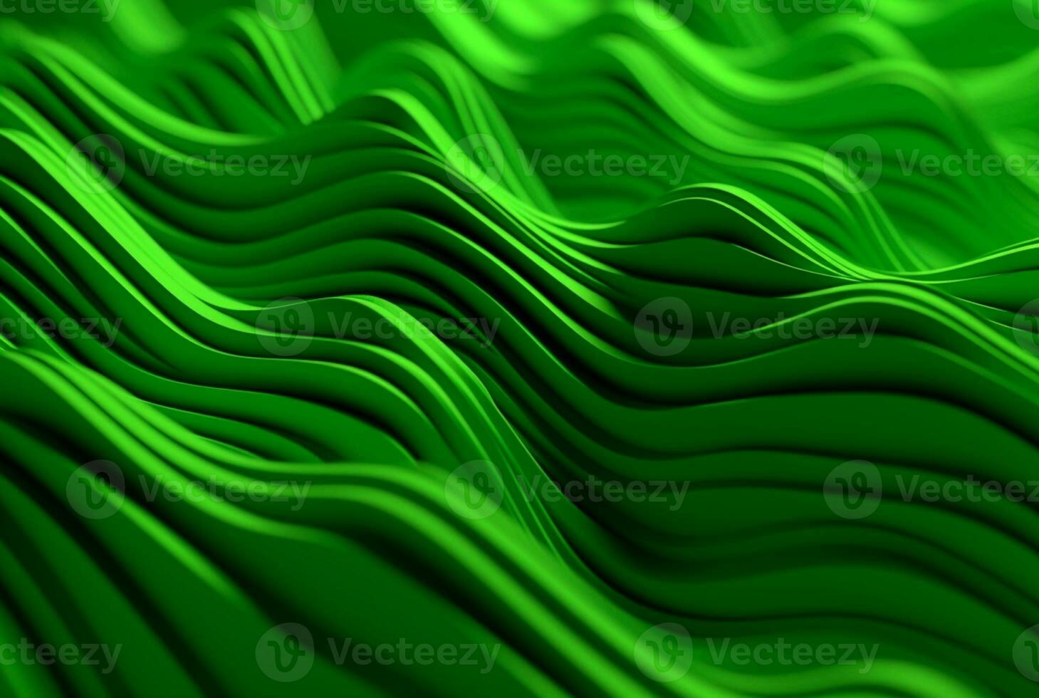 groen abstract achtergrond. generatief ai foto