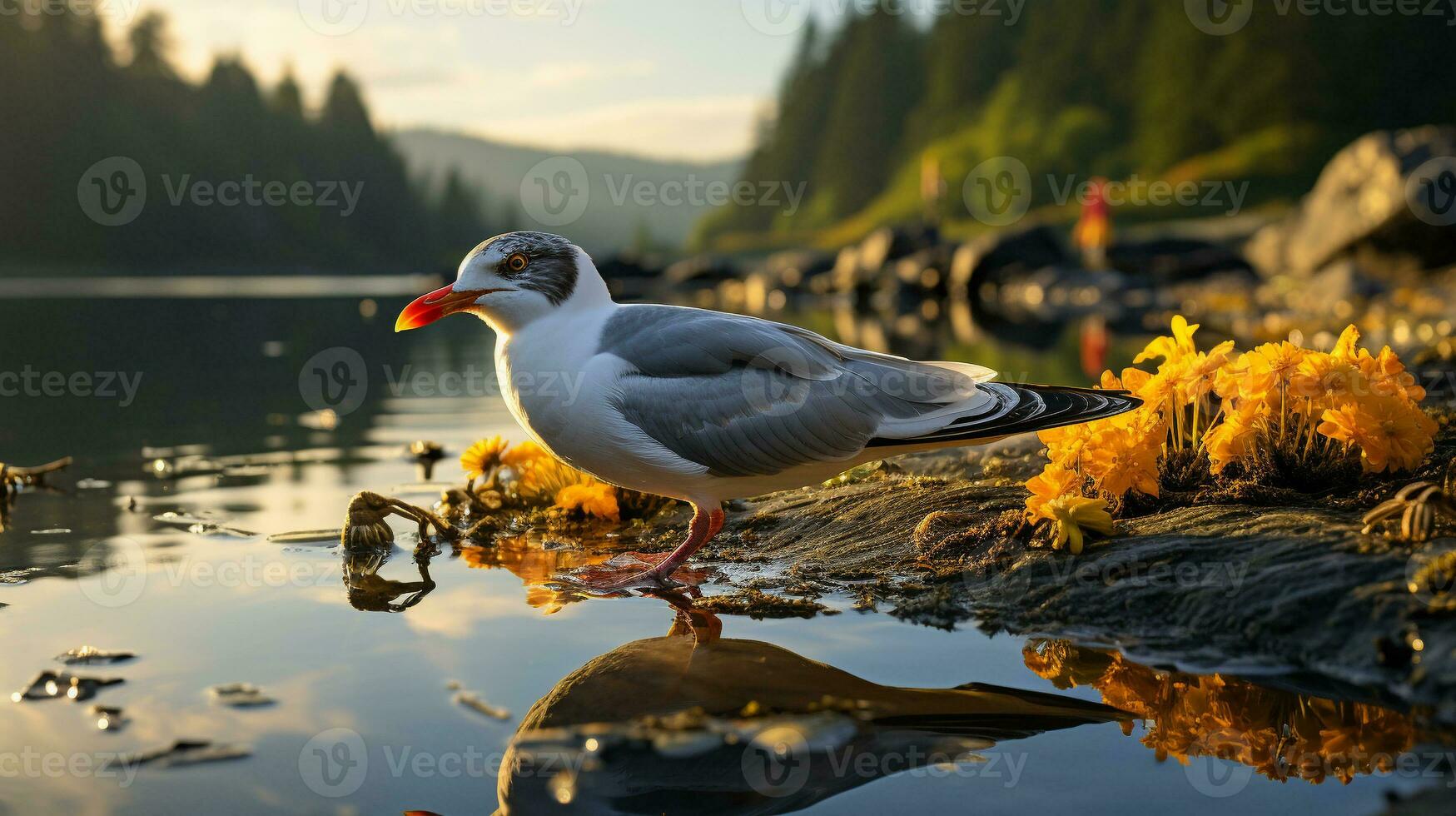 generatief ai, kust- ontmoetingen foto