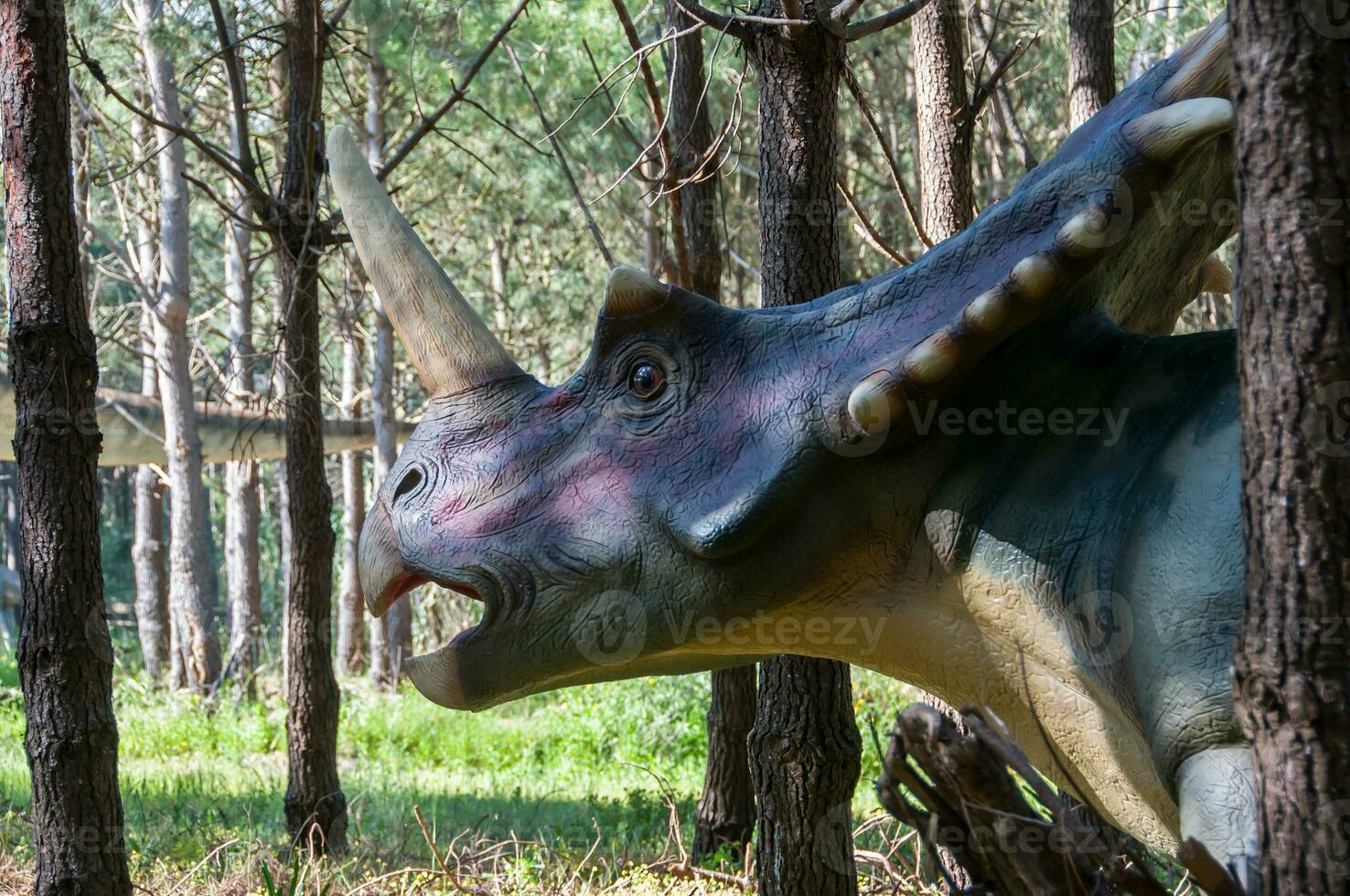 dino park, dinosaurus thema park in lorinha, Portugal foto
