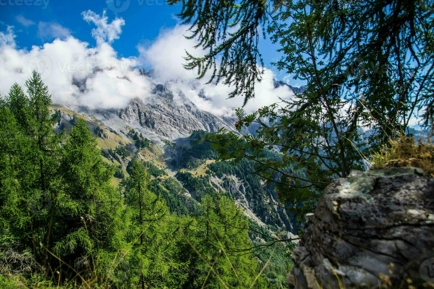 Zwitsers Alpen landschap foto