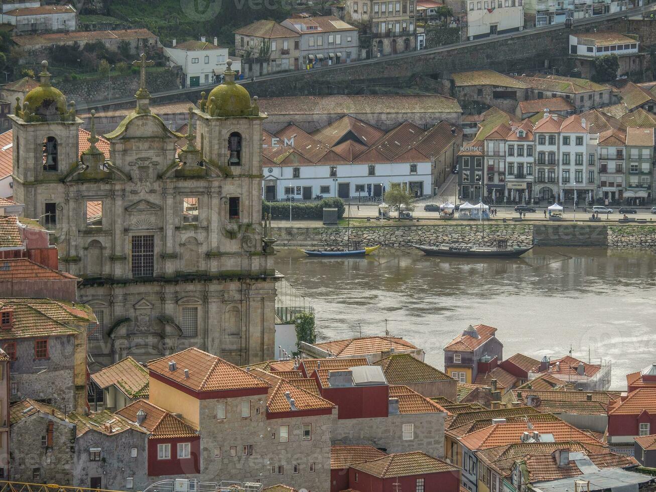 de oud stad van porto foto