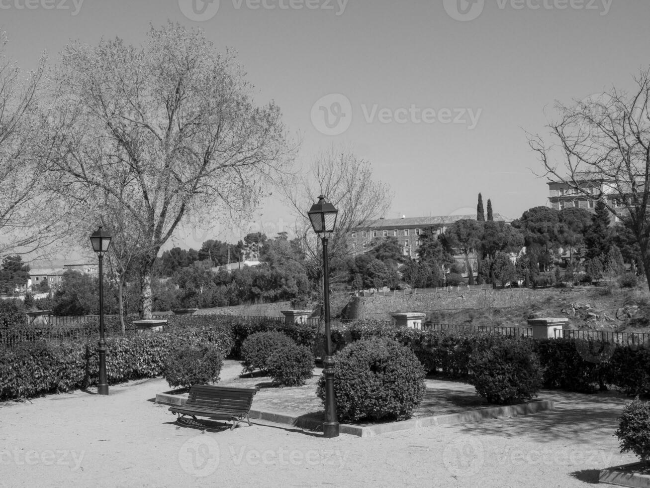 de steden van Madrid en toledo foto