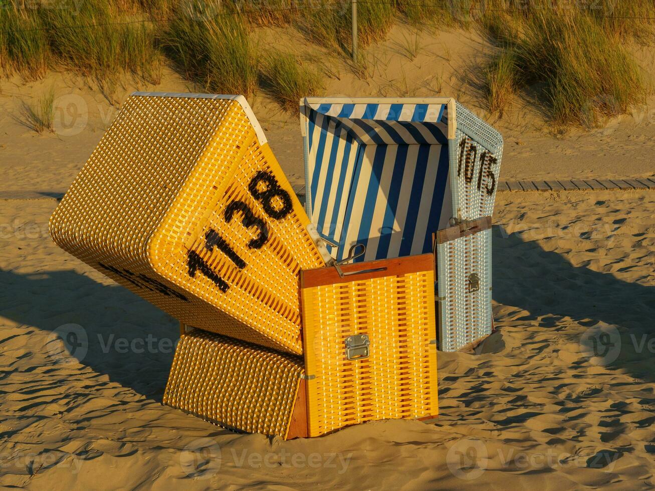 de eiland van langeoog foto