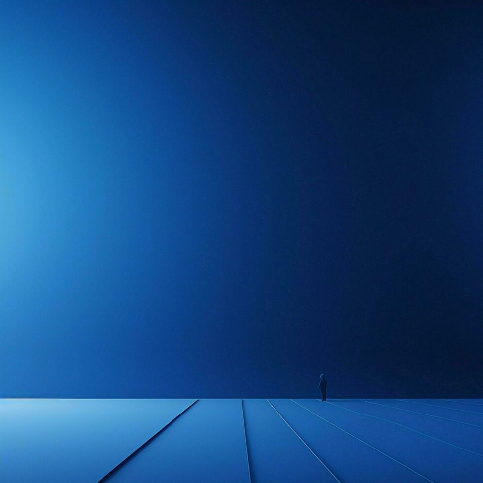 blauw minimalistische behang foto