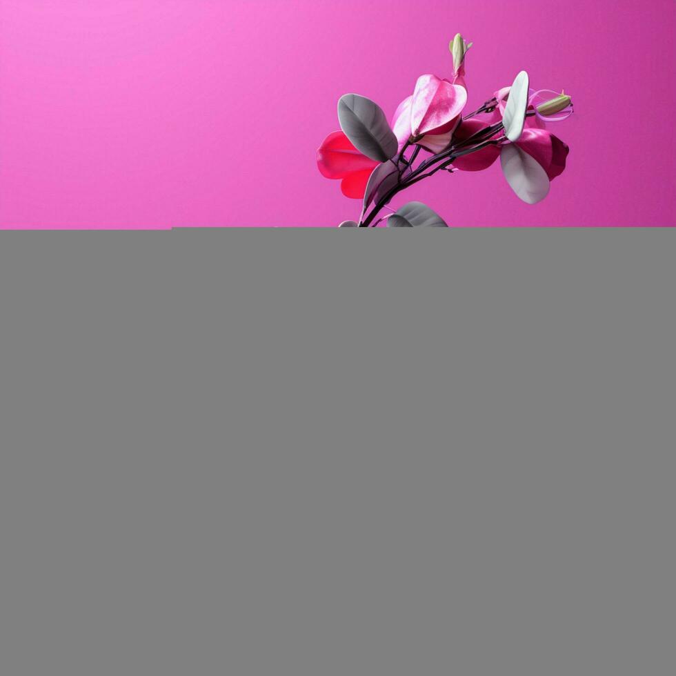 fushia minimalistische behang foto