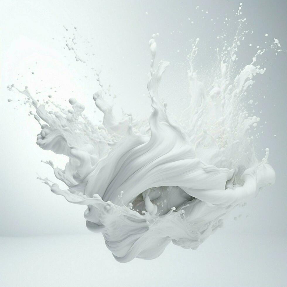 witte kleur splash foto