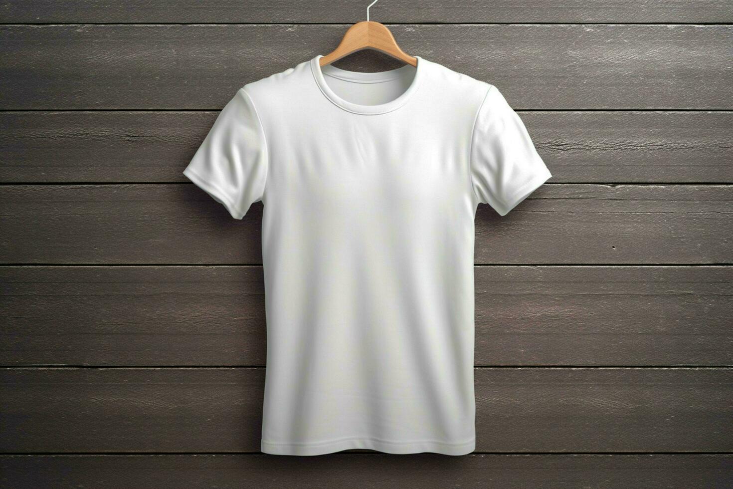 een duidelijk t-shirt mockup voor ontwerpen en het drukken foto