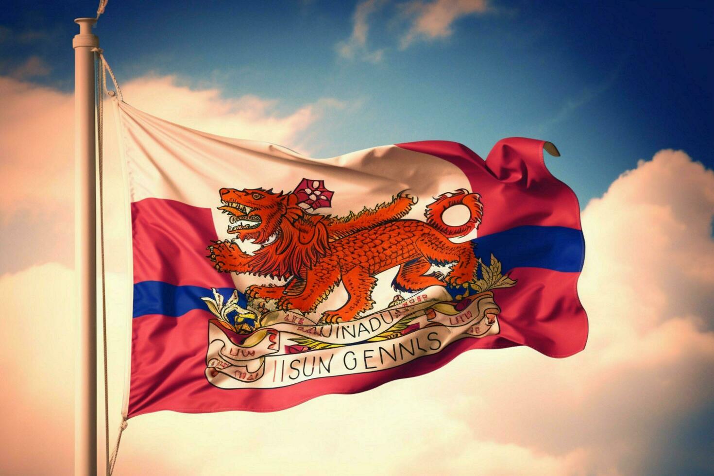 vlag behang van kaaiman eilanden de foto
