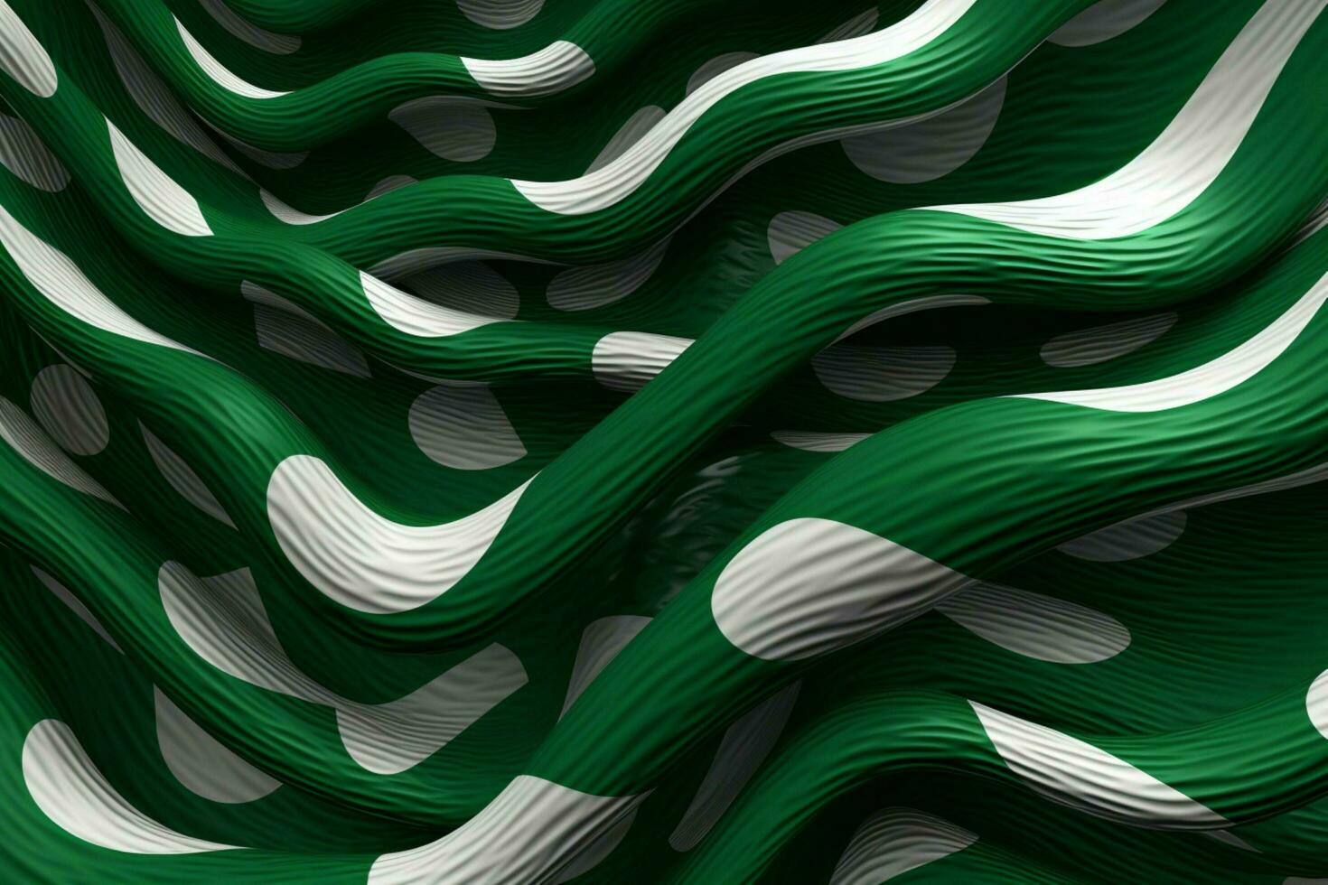 vlag behang van Nigeria foto