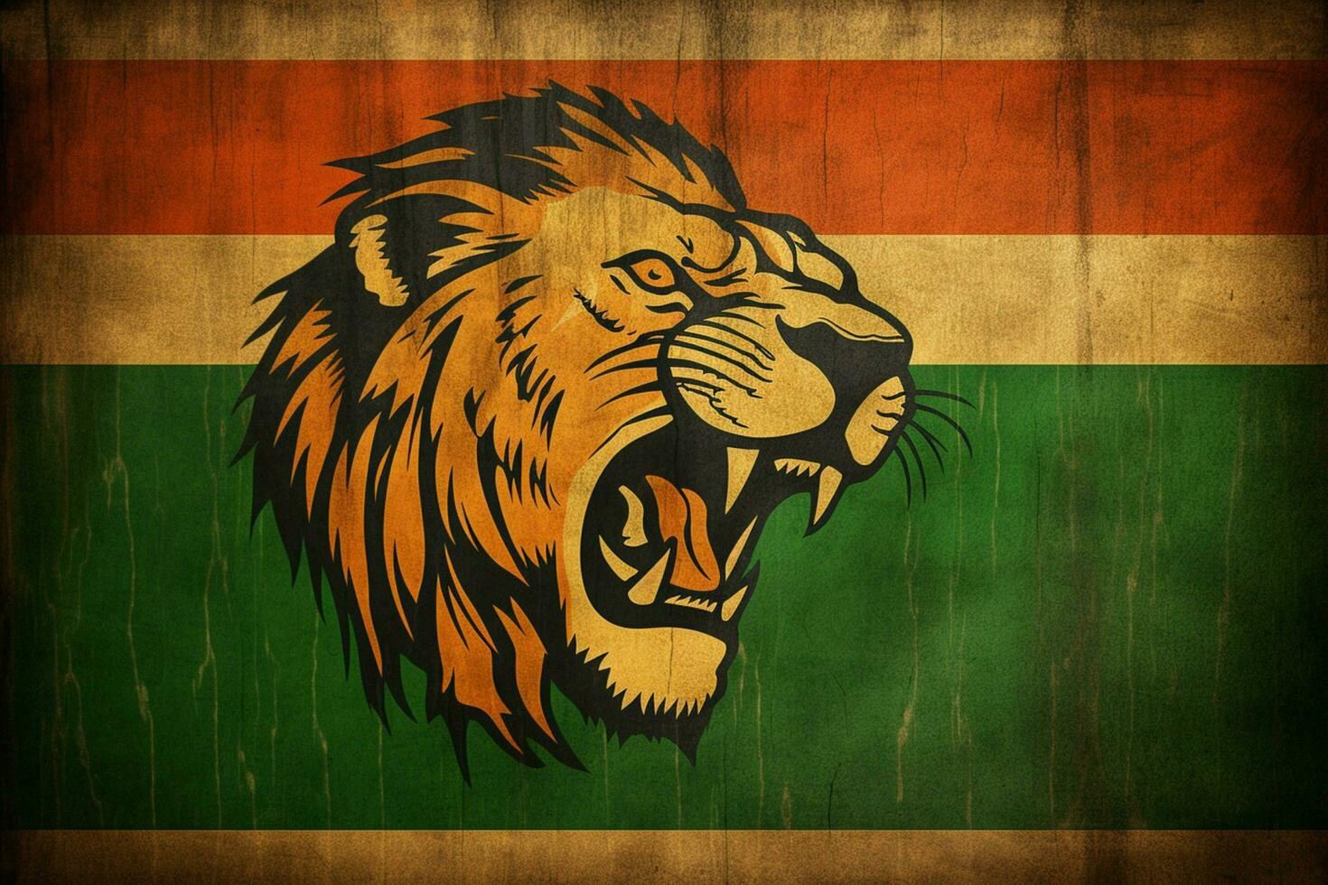 vlag behang van Zambia foto