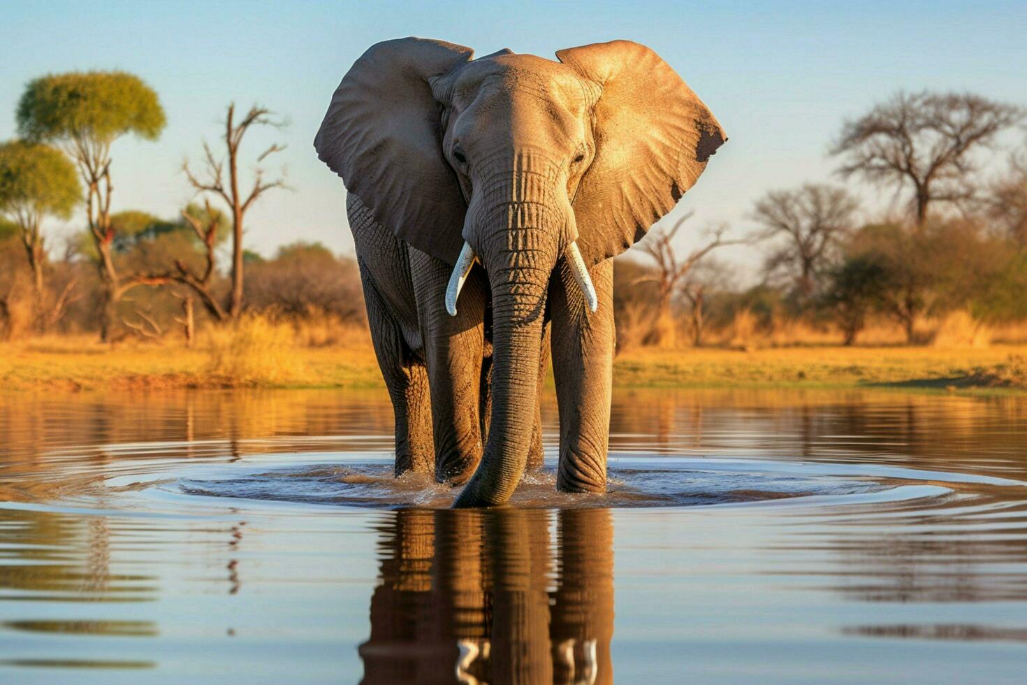 nationaal dier van botswana foto