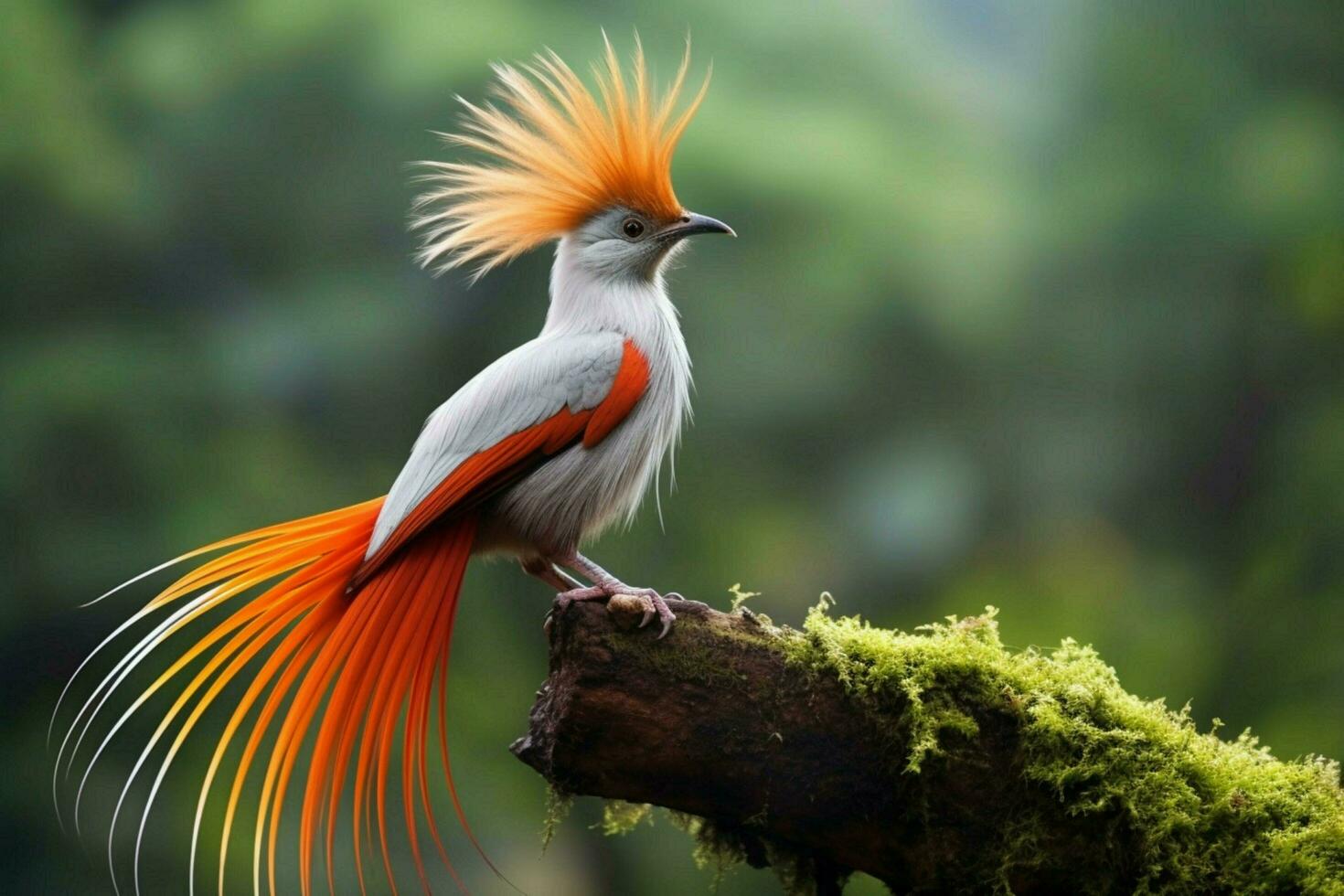 nationaal vogel van Burundi foto