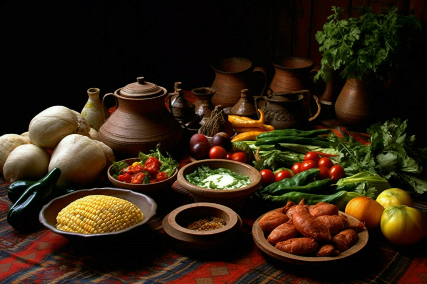nationaal voedsel van Bolivia foto