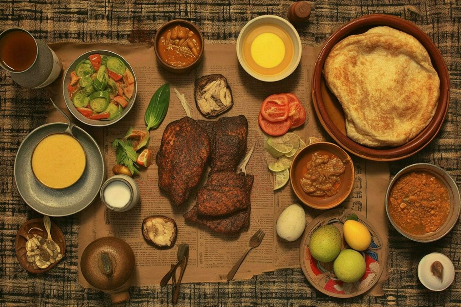 nationaal voedsel van Tsjaad foto