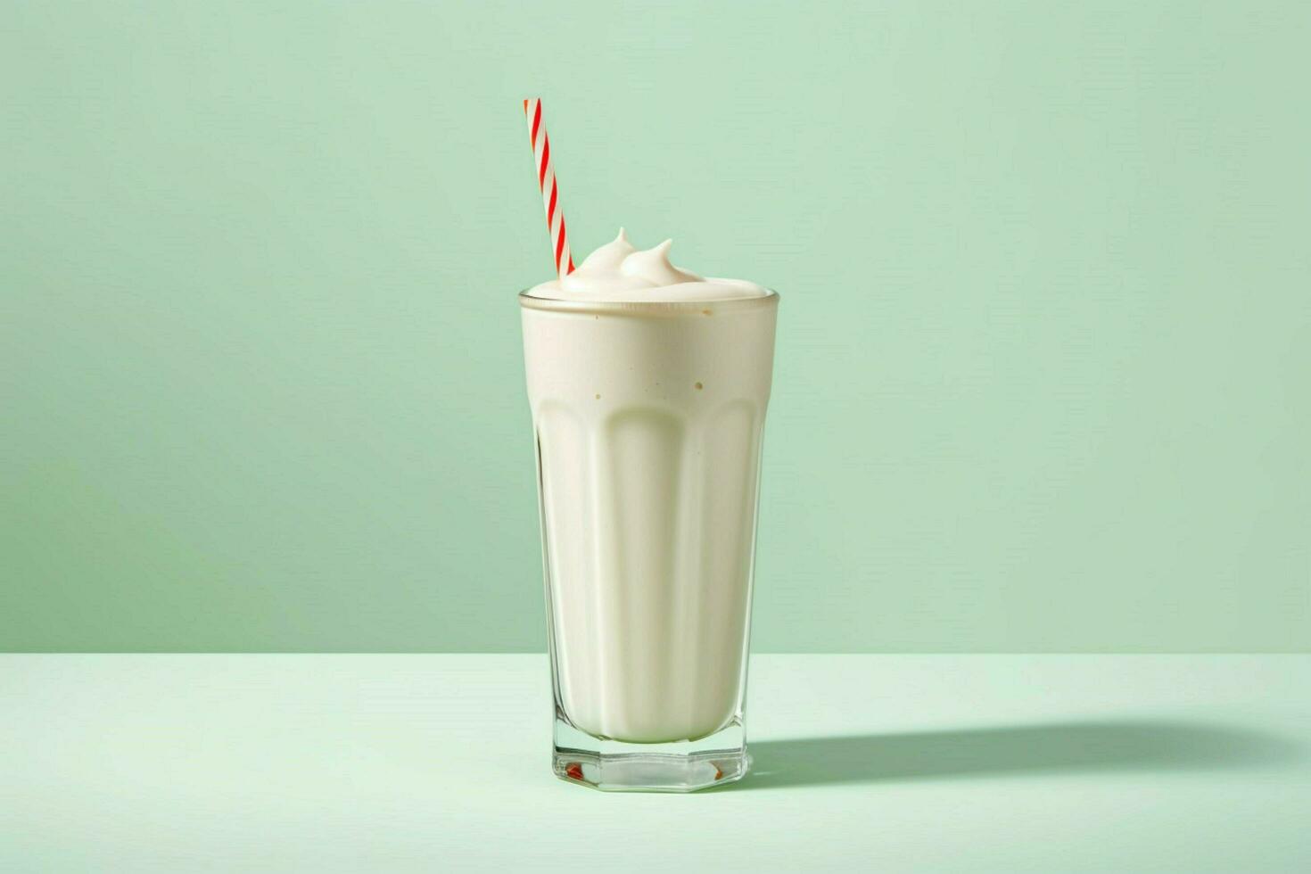 foto van milkshake met Nee achtergrond