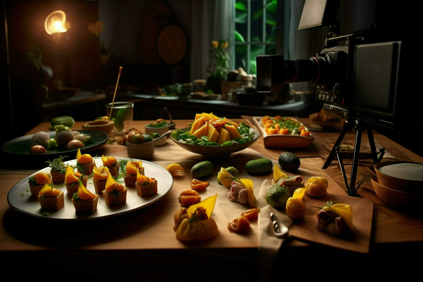 fotorealistisch professioneel voedsel reclame fotogr foto