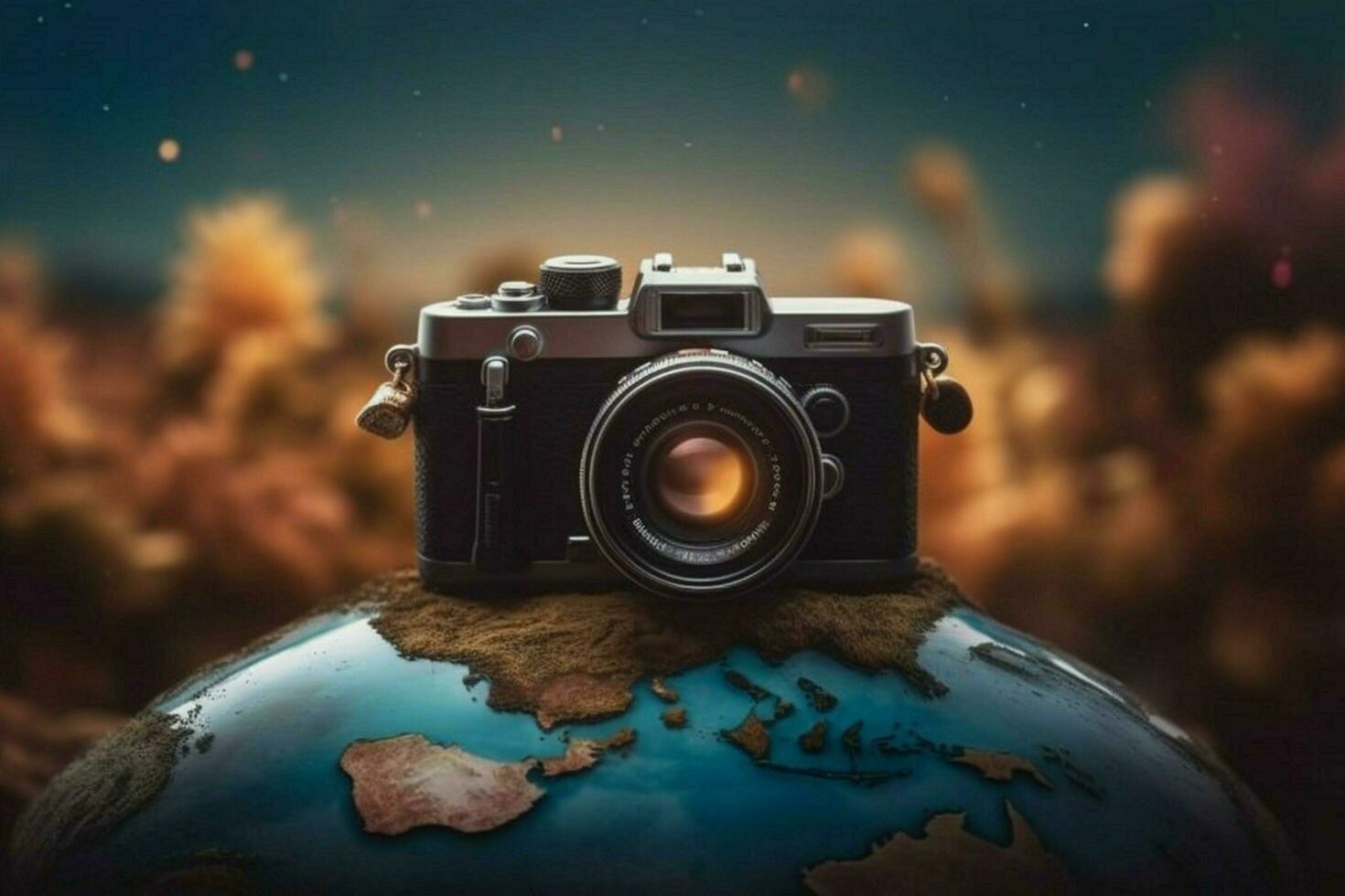 wereld fotografie dag achtergrond foto