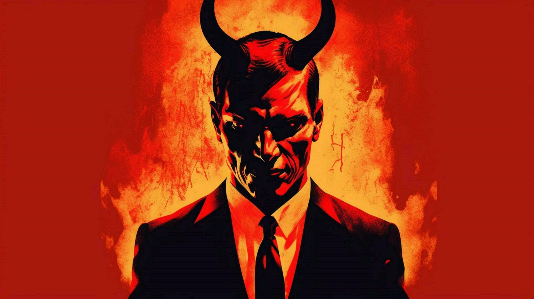 een poster voor de film de duivels hoofd foto