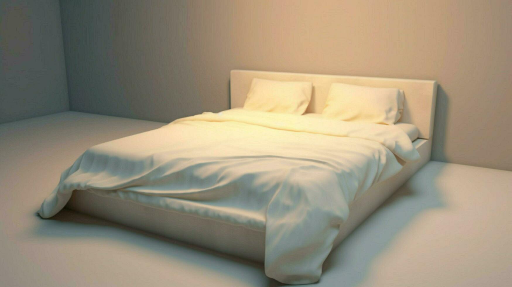schoon blanco bed foto