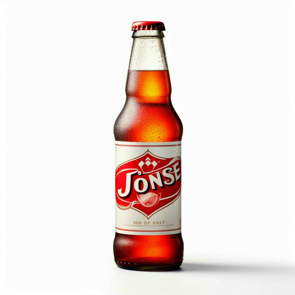 Jones Frisdrank met wit achtergrond hoog kwaliteit ultra foto