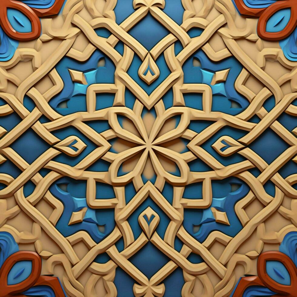 Arabisch patronen hoog kwaliteit 4k ultra hd hdr foto