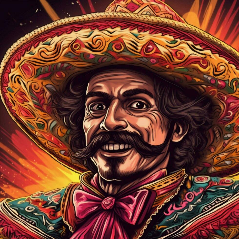 cinco de mayo tekening hoog kwaliteit 4k ultra hd h foto