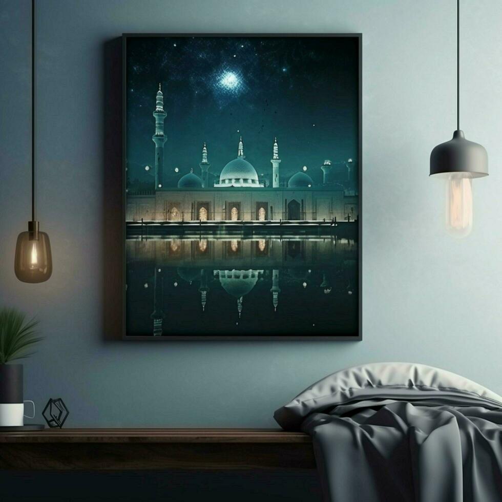 eid al ada poster hoog kwaliteit 4k ultra hd hdr foto