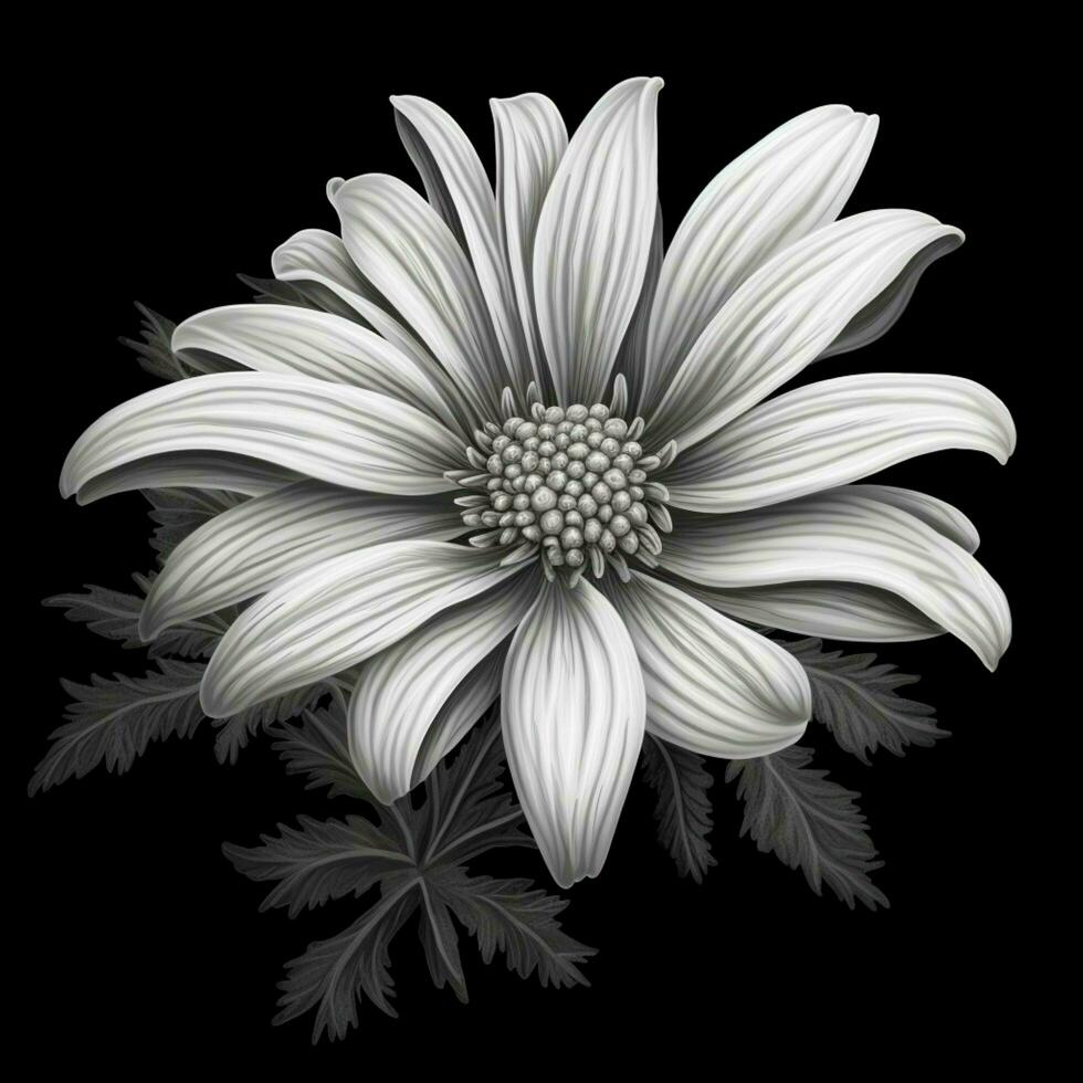 bloem tekening hoog kwaliteit 4k ultra hd hdr foto