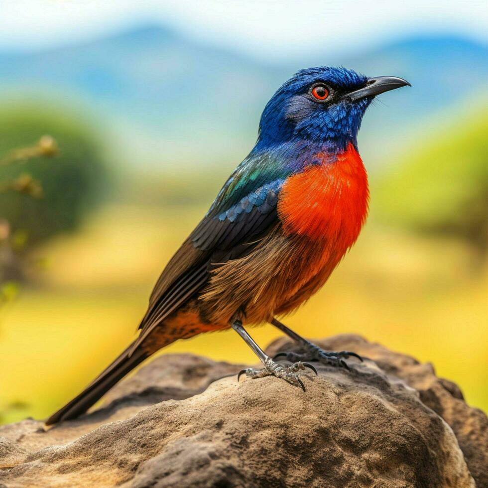 nationaal vogel van Malawi hoog kwaliteit 4k ultra hd foto