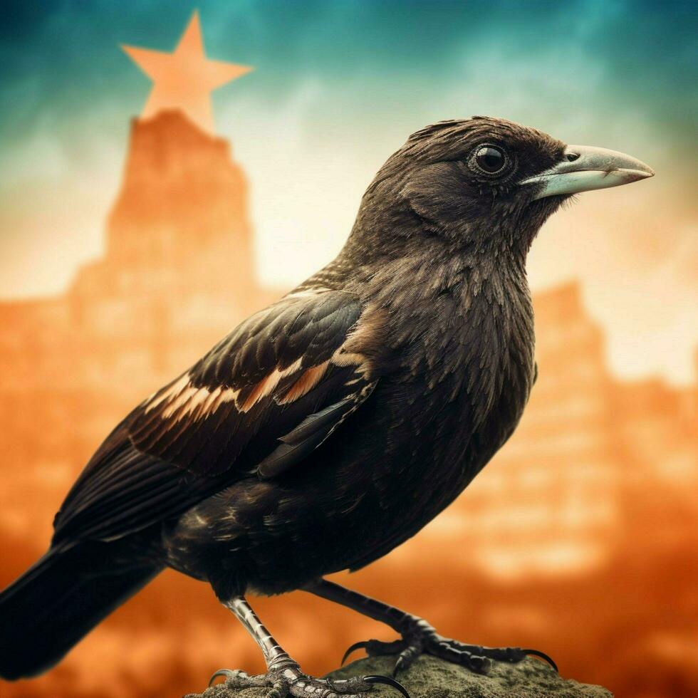 nationaal vogel van Texas hoog kwaliteit 4k ultra hd foto