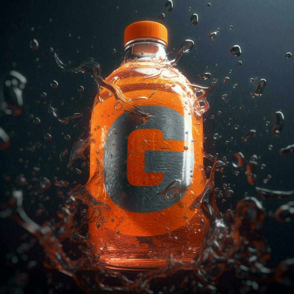 Product schoten van gatorade hoog kwaliteit 4k ultra foto