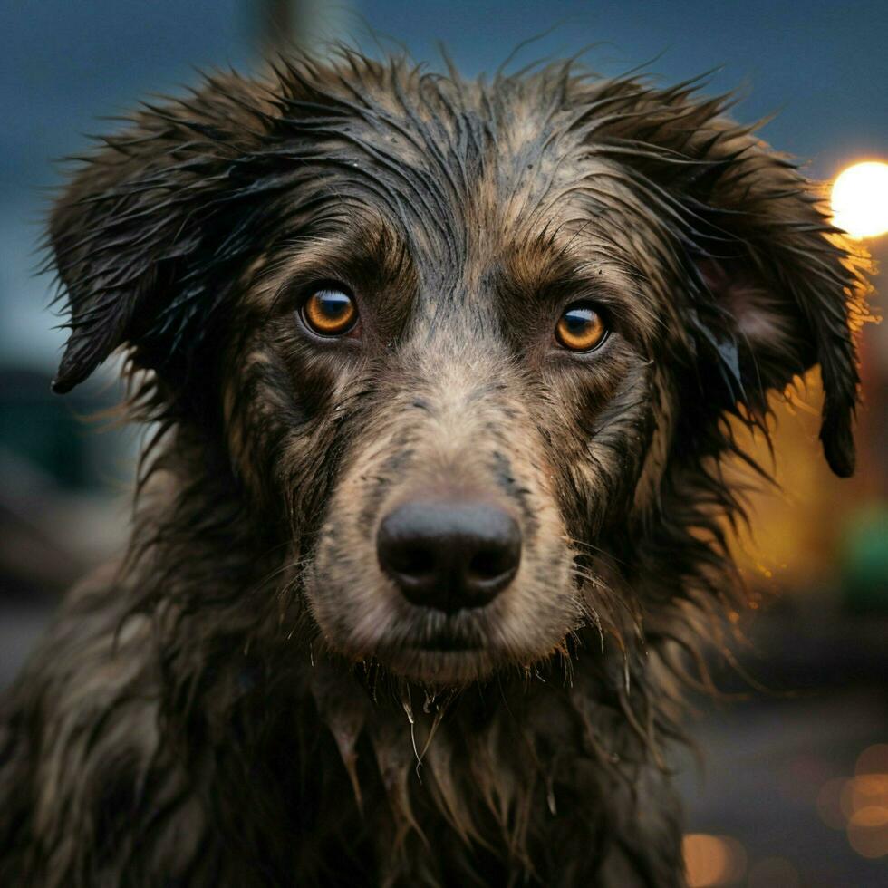 hond hoog kwaliteit hdr 16k ultra hd foto