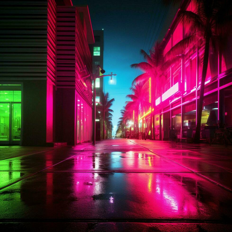 neon groen vs heet roze hoog kwaliteit foto