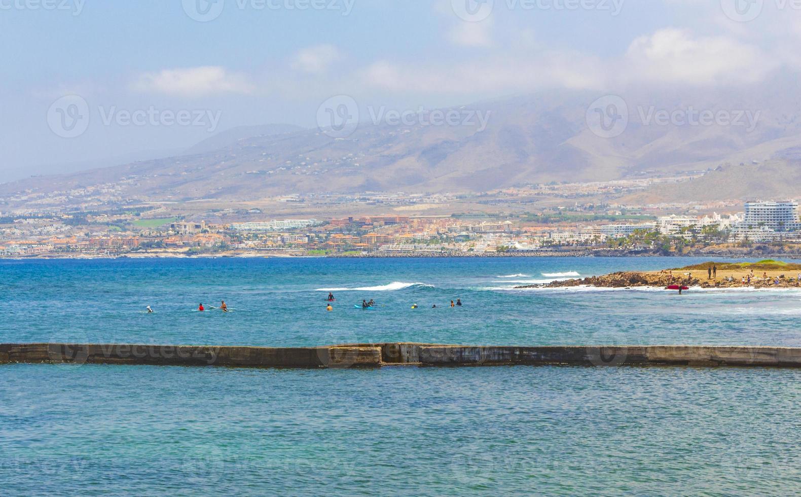 de Atlantische Oceaan bij Tenerife, op de Canarische Eilandenary foto