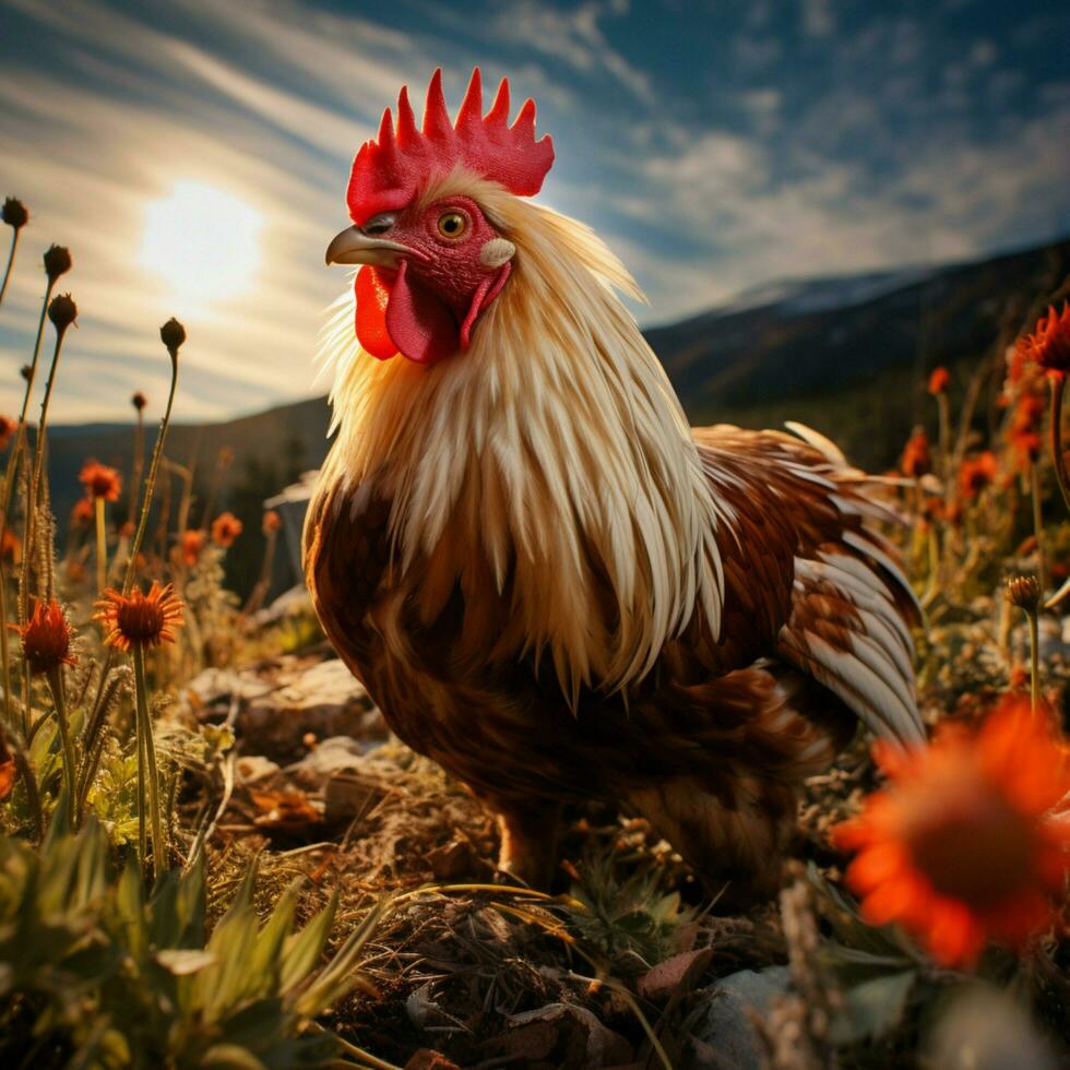 kip wild leven fotografie hdr 4k foto