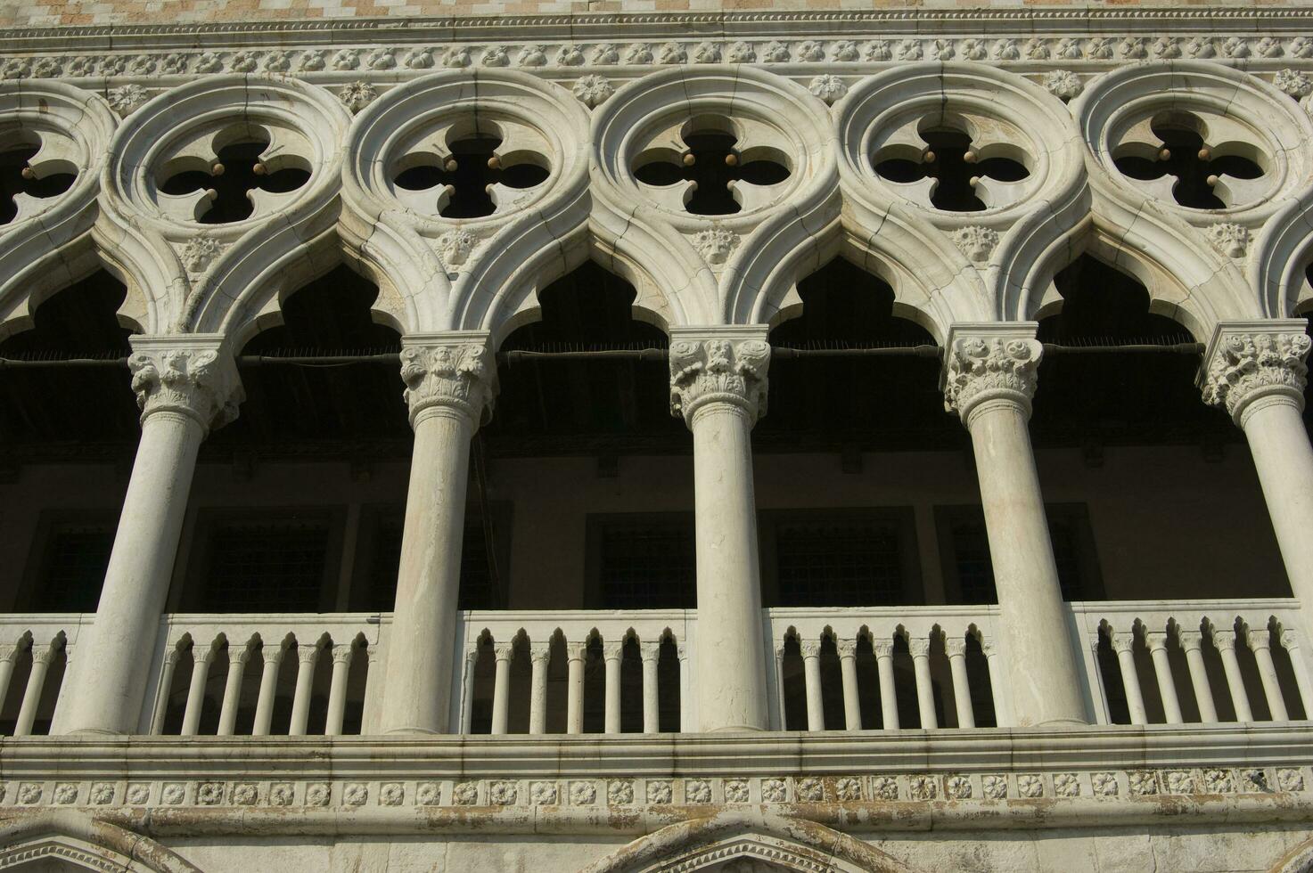 bouw details van de stad van Venetië foto