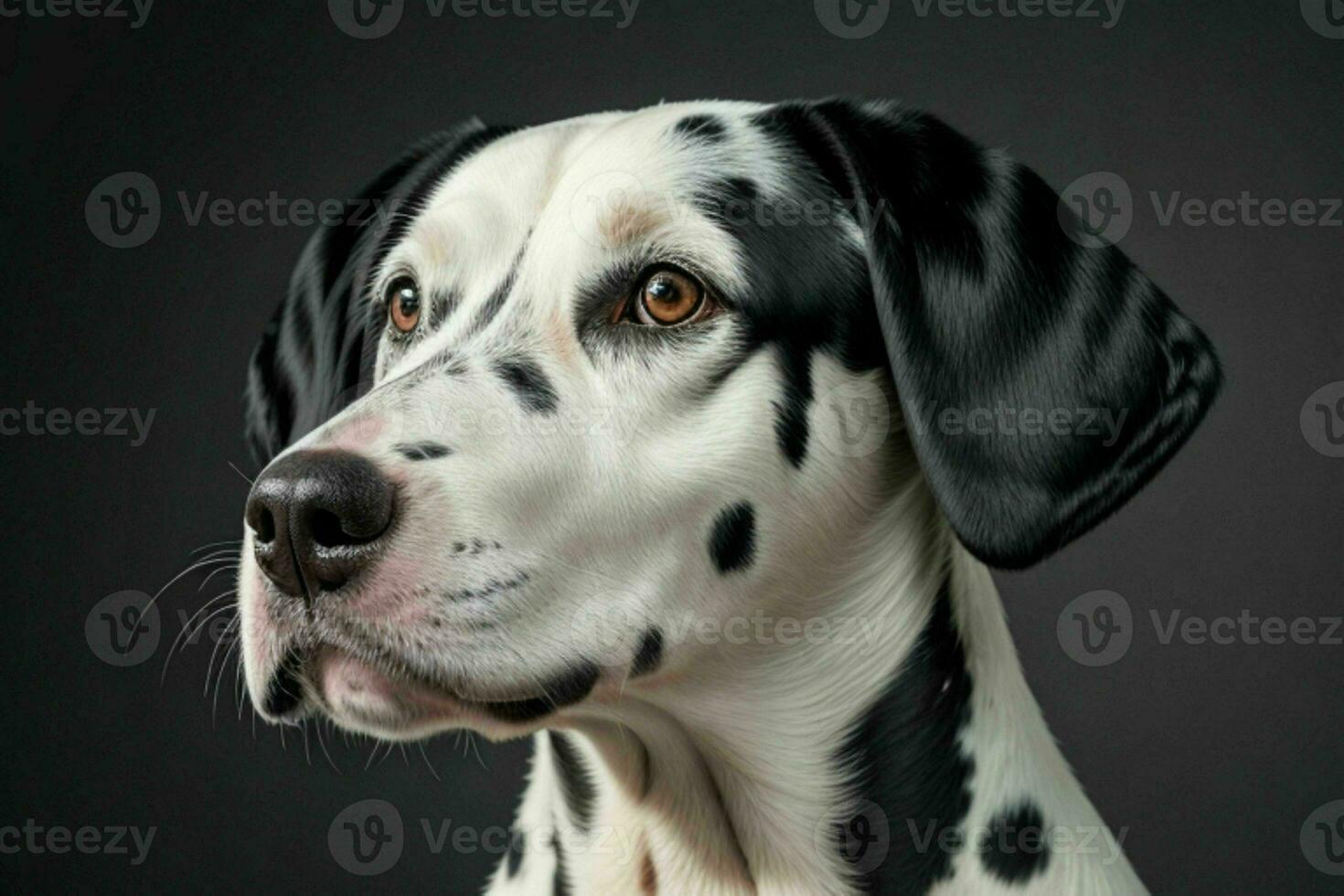 foto van dalmatiër hond. ai generatief pro foto