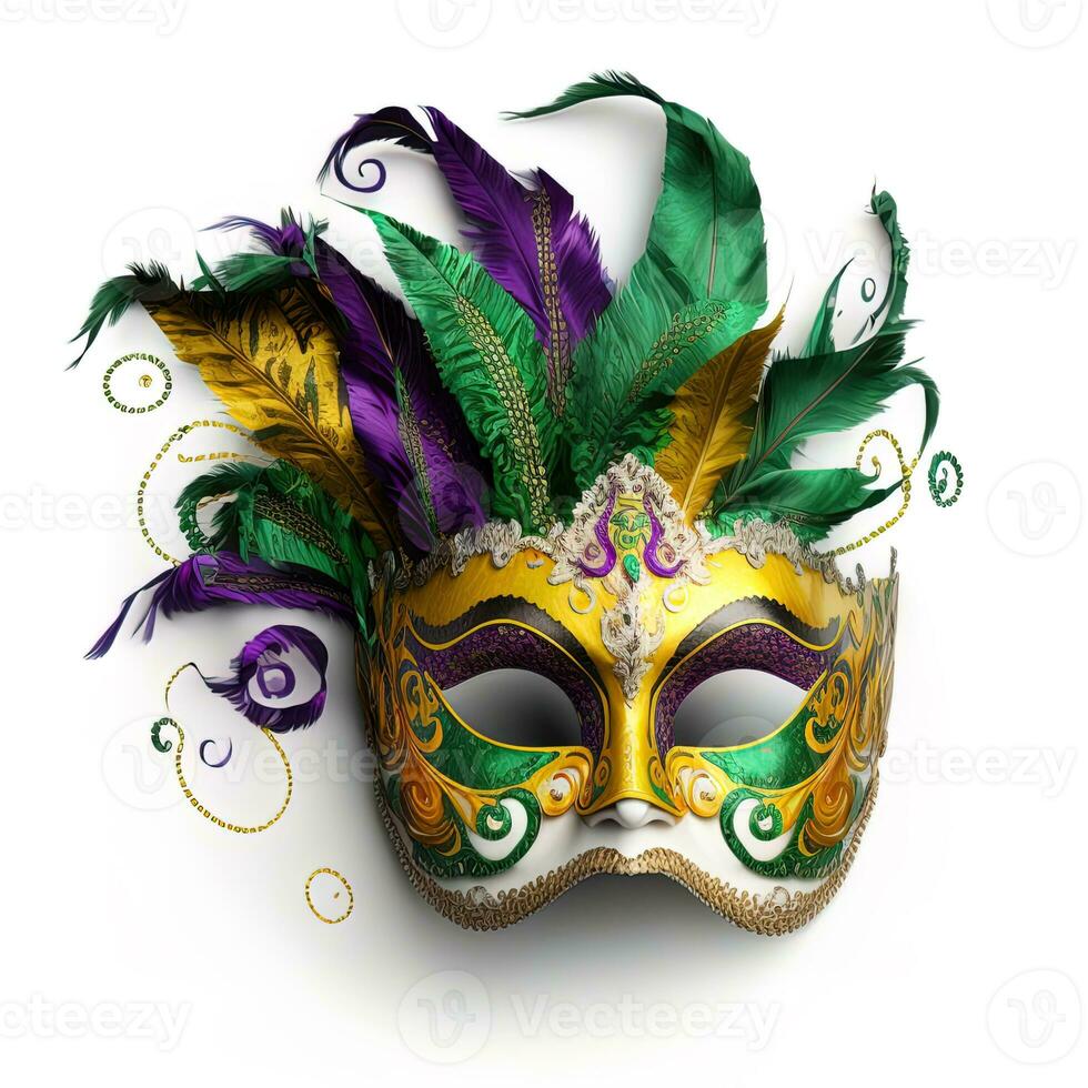 mardi gras feestelijk carnaval masker foto